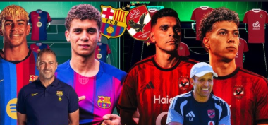 الأهلي وبرشلونة