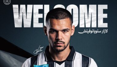 الصربي لازار ستوبانوفيتش لاعب الشباب
