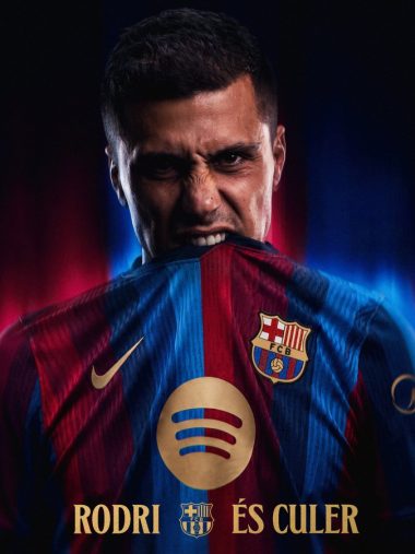 رودري لاعب برشلونة