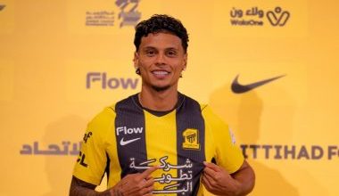 الاتحاد يعلن التعاقد مع الكولومبي ريتشارليسون ريوس